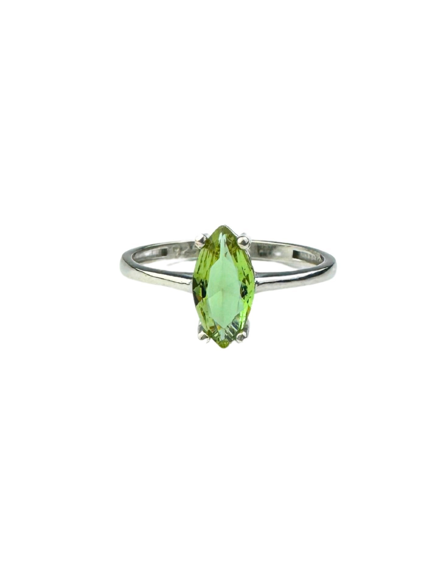 18k Solid Gold Sultanite ColorChange Shuttle Ring