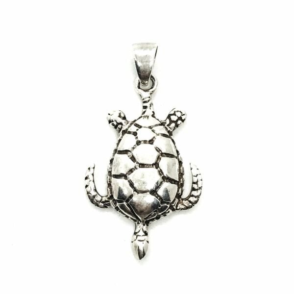 925 Ayar Gümüş Caretta Caretta Kolye Ucu