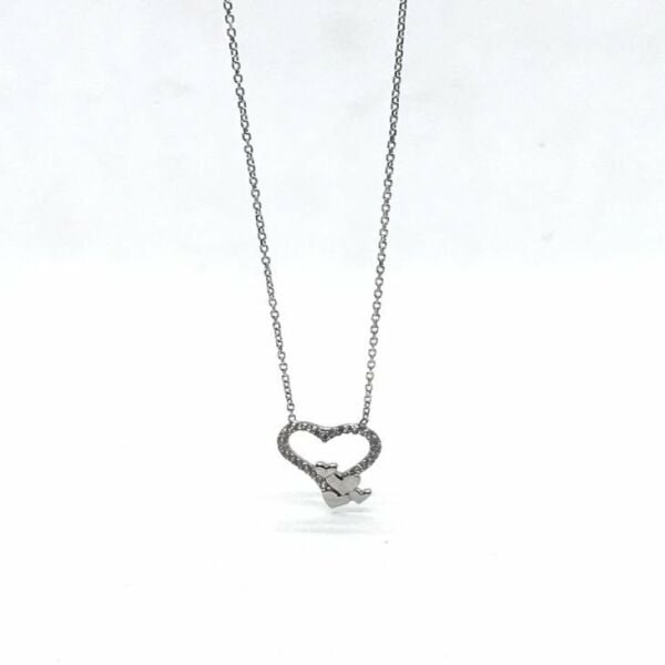 925 Ayar Gümüş 5 Kalp Sevgililer Günü Koleksiyonu Kolye