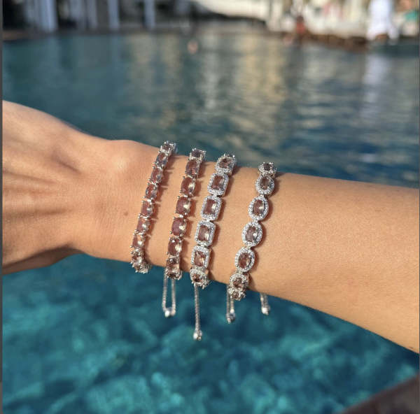 925Silver Sultanite Adjustable ColorChange Bracelet•Diaspor Turkish Stone Natural•Handmade Jewelry Gift for Her