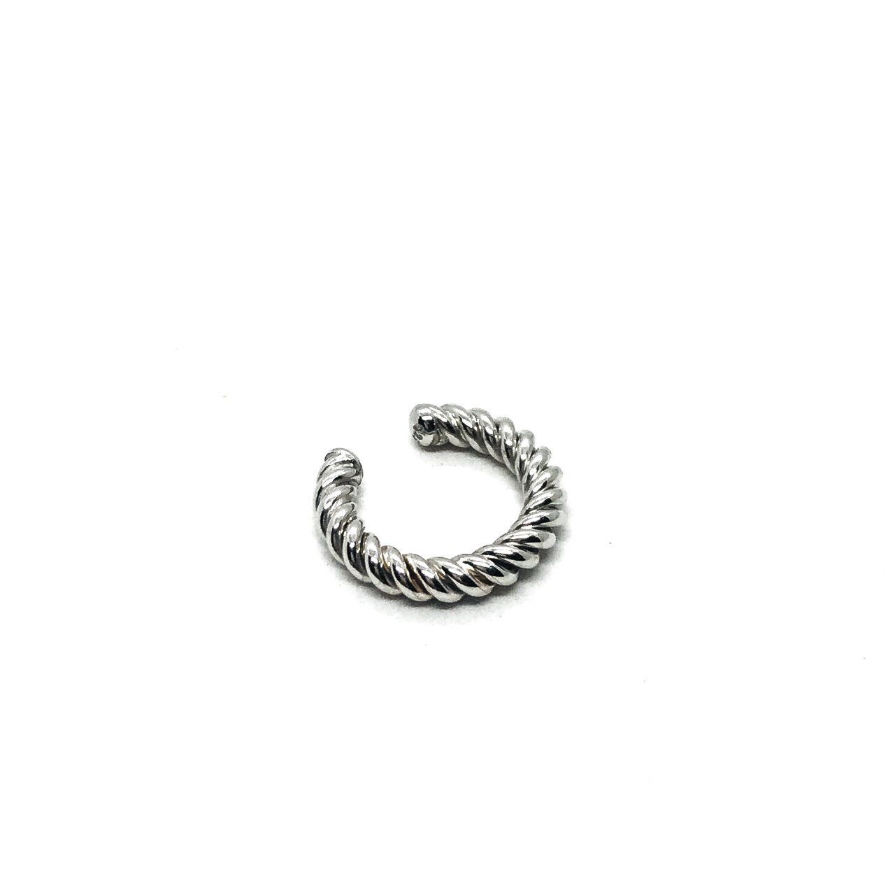 925 Ayar Gümüş Burgulu Earcuff Küpe
