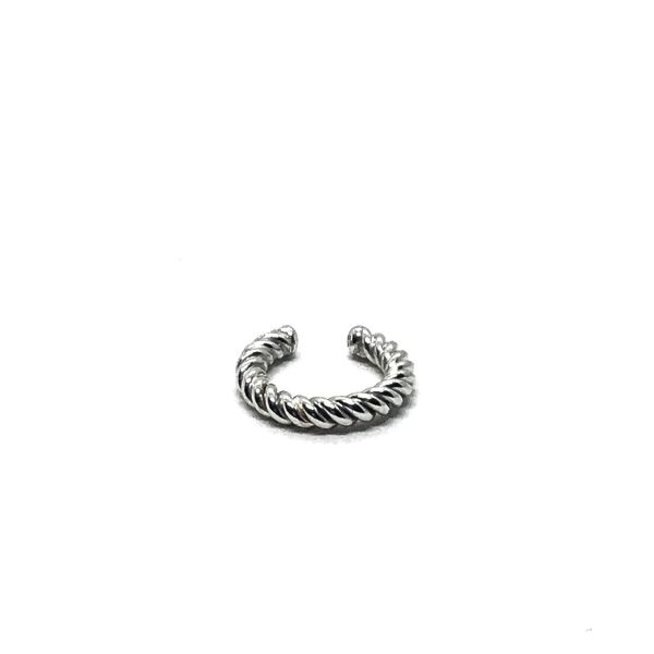 925 Ayar Gümüş Burgulu Earcuff Küpe