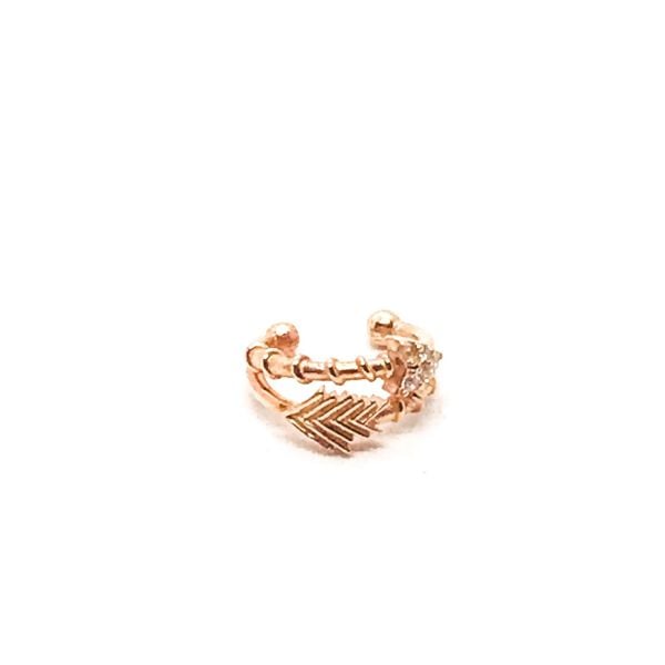 925 Ayar Gümüş Ok Earcuff Küpe
