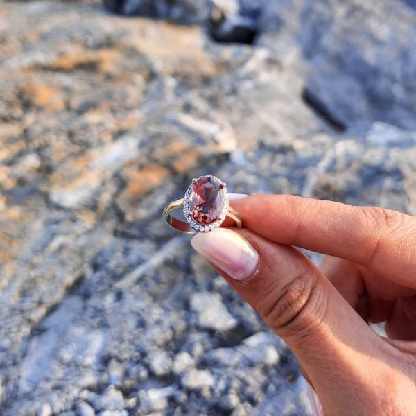 Zultanite Color Change Natural Stone Ring