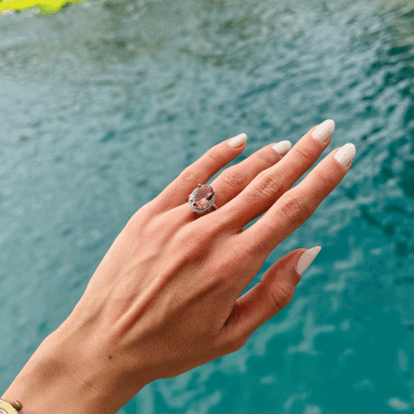 Zultanite Color Change Natural Stone Ring
