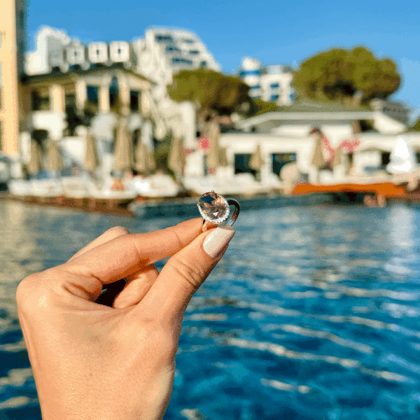 Zultanite Color Change Natural Stone Ring