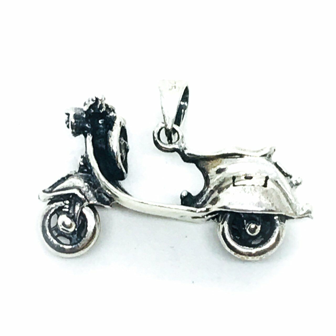 925 Ayar Gümüş Motorsiklet Kolye Ucu
